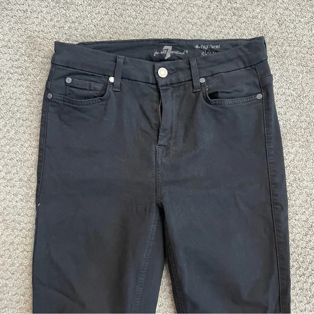 7 For All Mankind - The High Waist Skinny Jeans - Picture 8 of 8